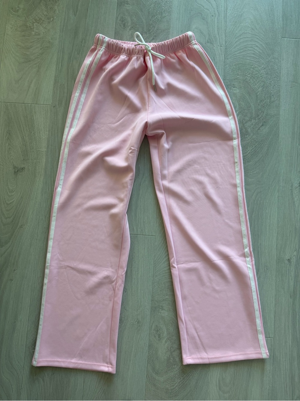 PARKE Pink Track Pants with Drawstring Waist. Size small. Never worn